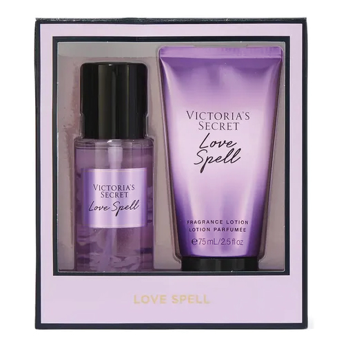 VICTORIA´S SECRET SET LOVE SPELL X 75 ML.